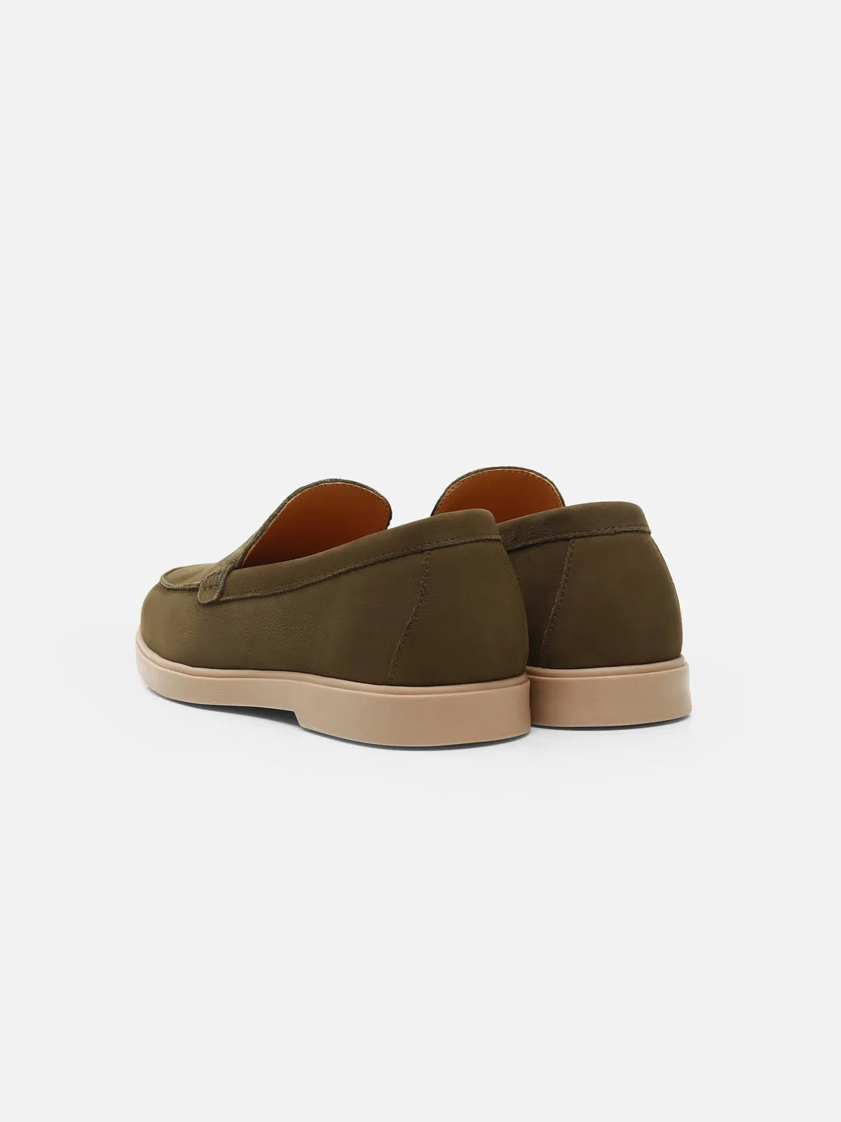 Slip-On Suede Loafers - FAMS24-044