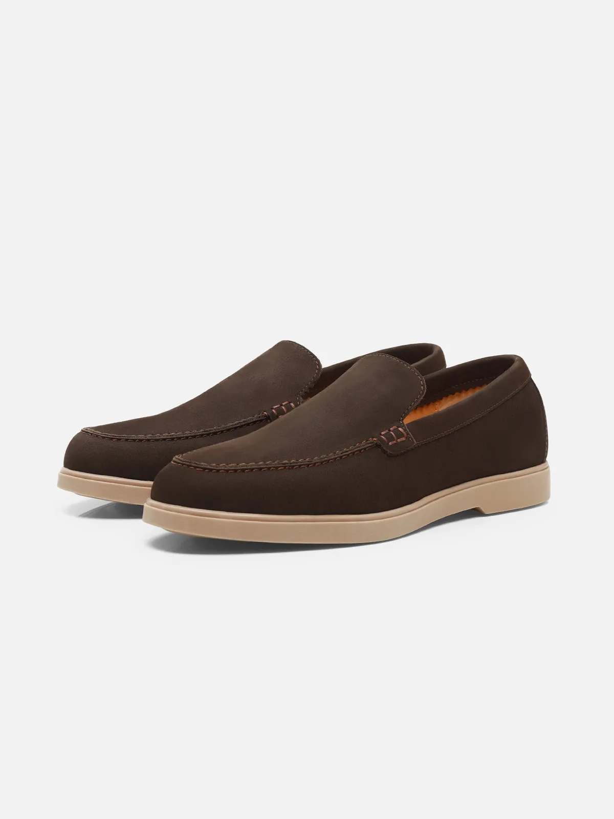 Slip-On Suede Loafers - FAMS24-045