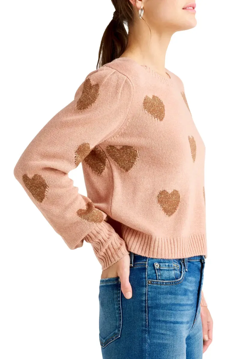 Splendid Annabelle Heart Sweater