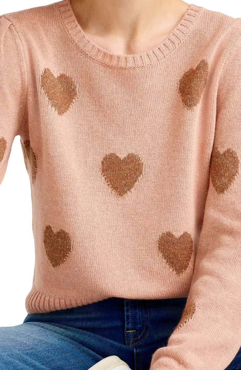 Splendid Annabelle Heart Sweater