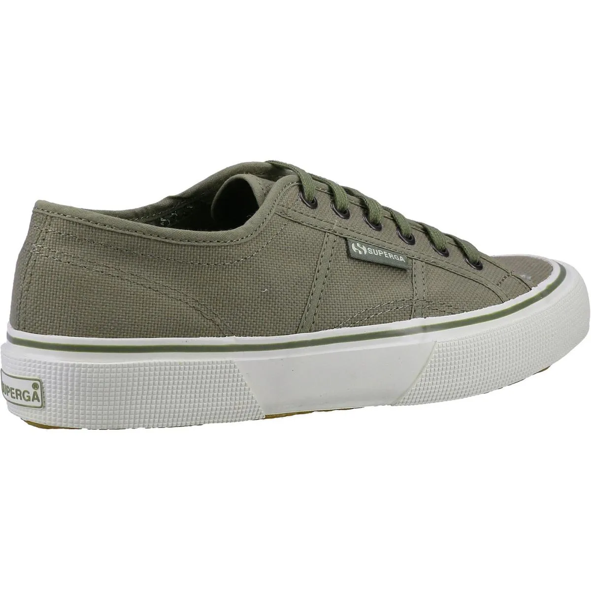 Superga 2490 BOLD Trainers Green Safari