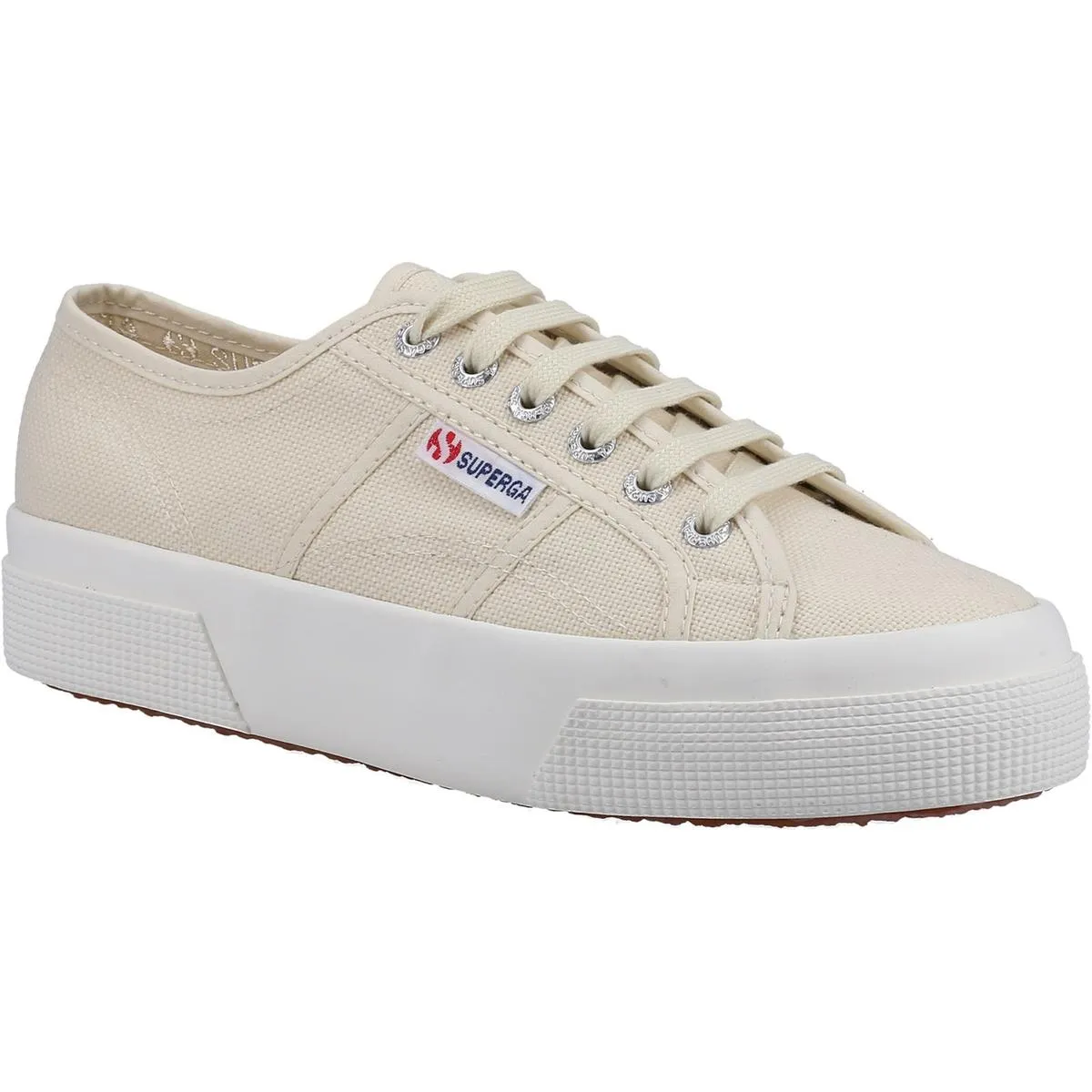 Superga 2740 PLATFORM Trainers Beige