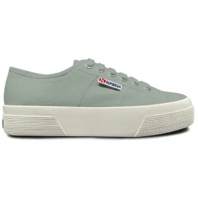 Superga 2740 PLATFORM Trainers Grey Flint