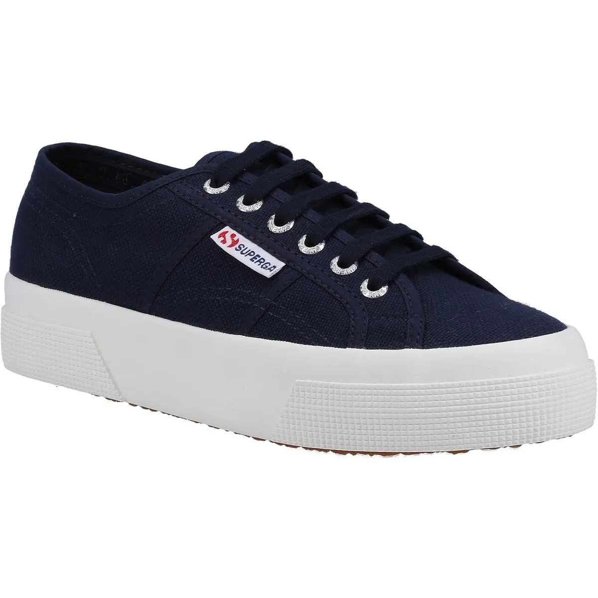 Superga 2740 PLATFORM Trainers Navy