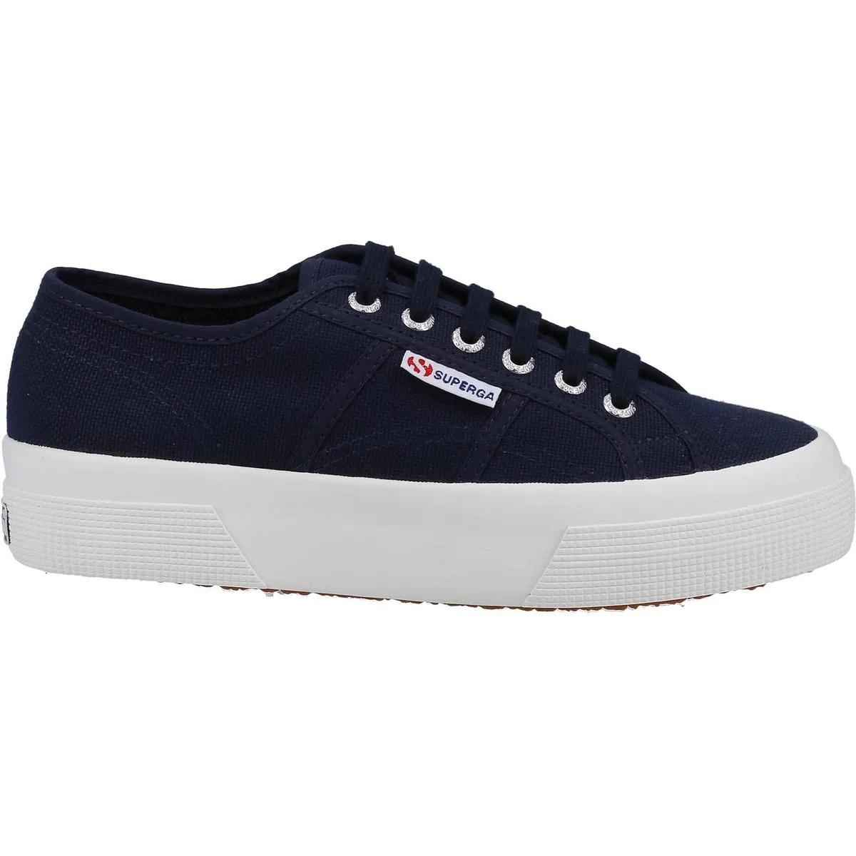 Superga 2740 PLATFORM Trainers Navy