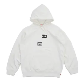 Supreme x CDG Hoodie White