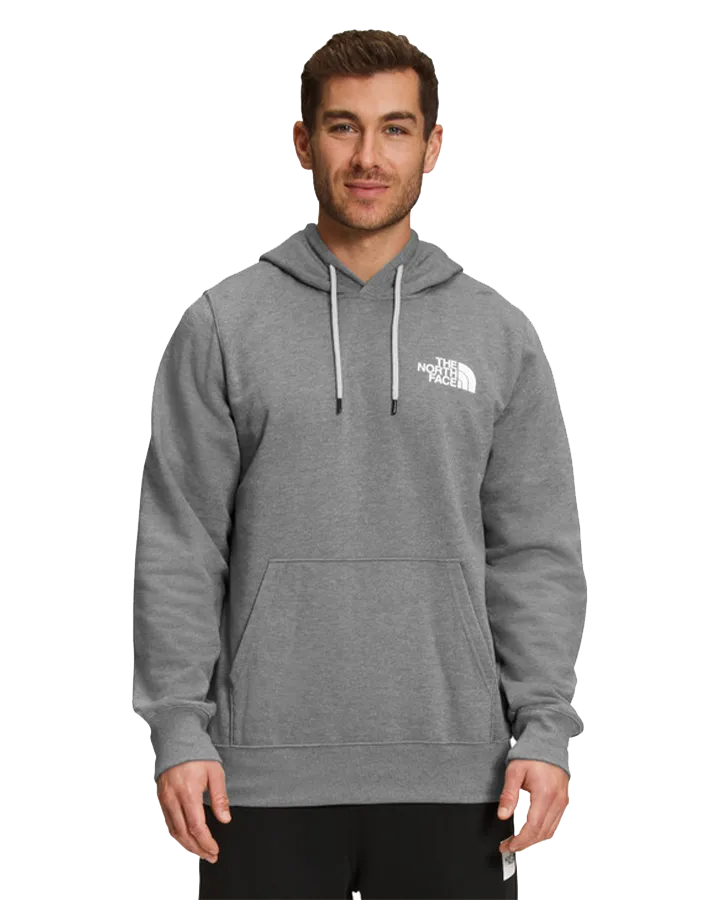 The North Face Box Nse Pullover Hoodie - Tnf Medium Grey Heather/Tnf B