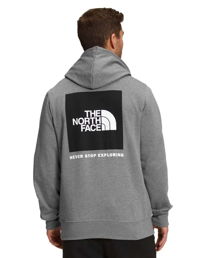 The North Face Box Nse Pullover Hoodie - Tnf Medium Grey Heather/Tnf B