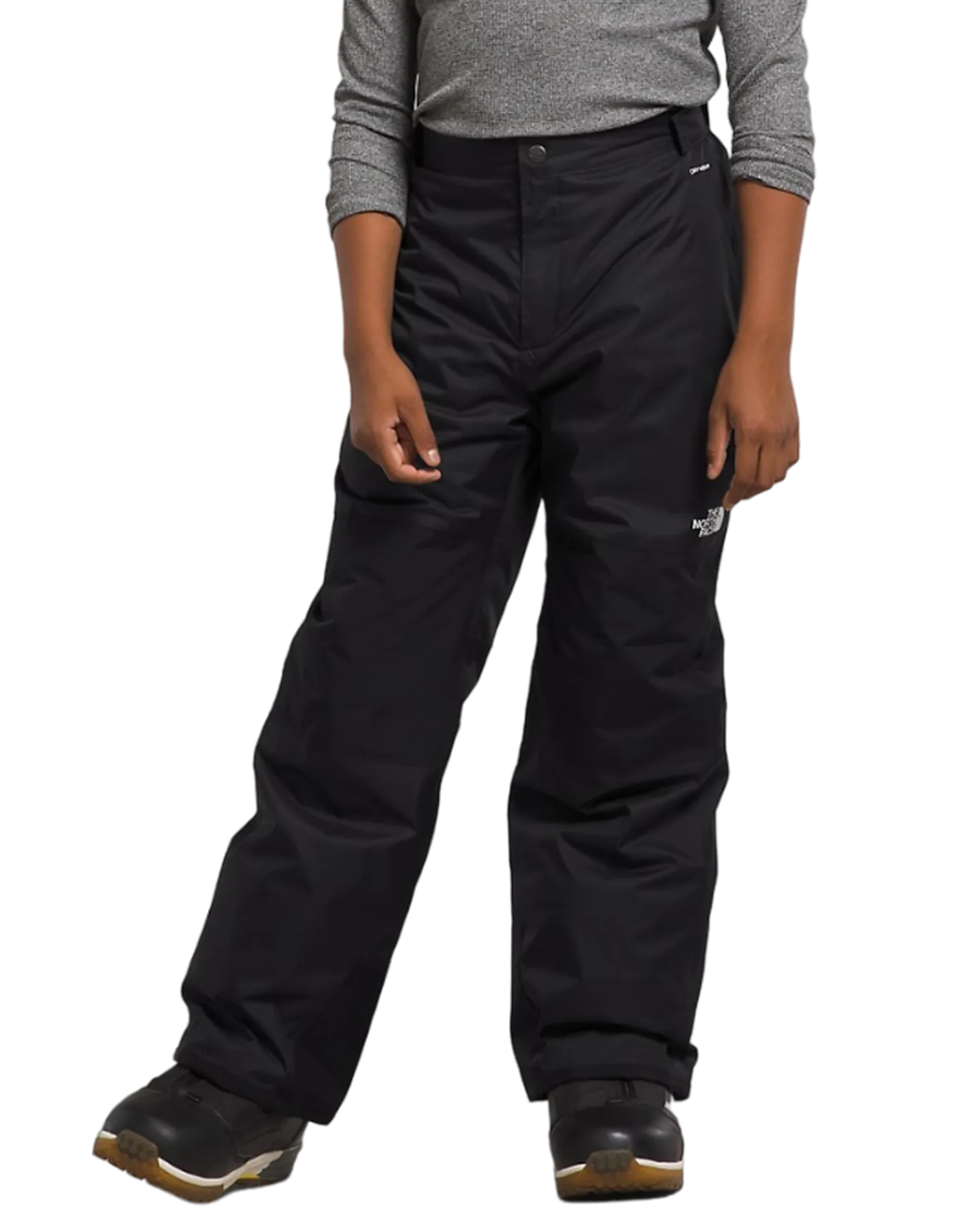 The North Face Boys' Freedom Insulated Snow Pants - Tnf Black | Shop Snow Pants & Suits at Trojan Wake Ski Snow & Sn