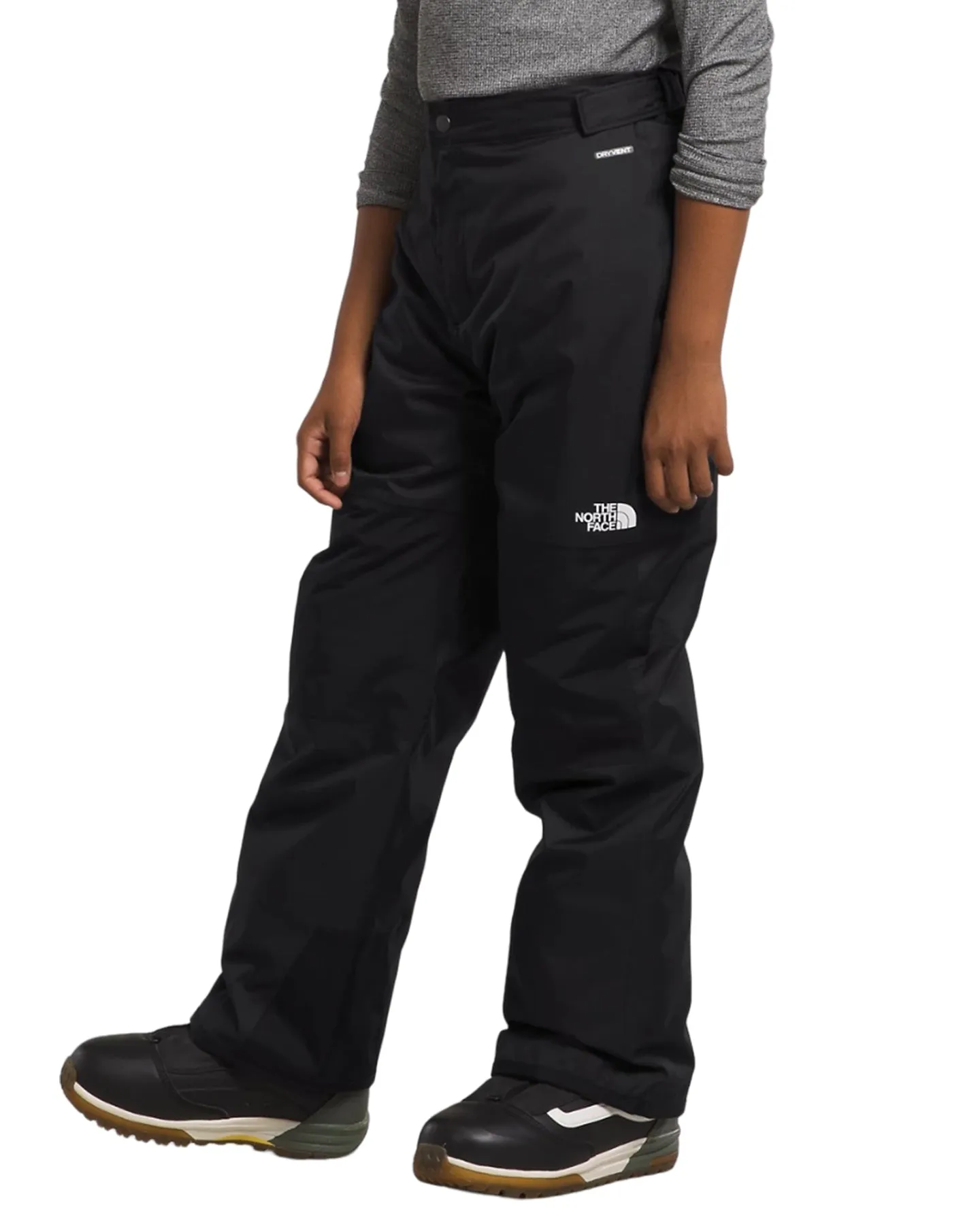 The North Face Boys' Freedom Insulated Snow Pants - Tnf Black | Shop Snow Pants & Suits at Trojan Wake Ski Snow & Sn