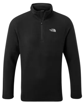 The North Face Men's 100 Glacier 1/4 Zip Fleece - Tnf Black | Shop Clothing at Trojan Wake Ski Snow & Snow Skiers Wareho