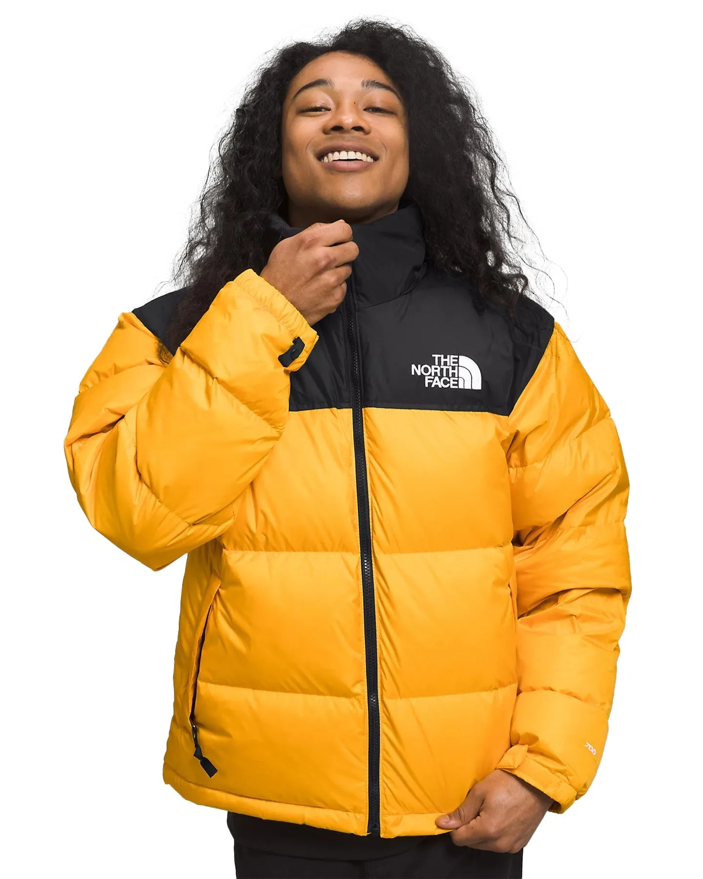 The North Face Men's 1996 Retro Nuptse Jacket - Summit Gold / TNF Blac