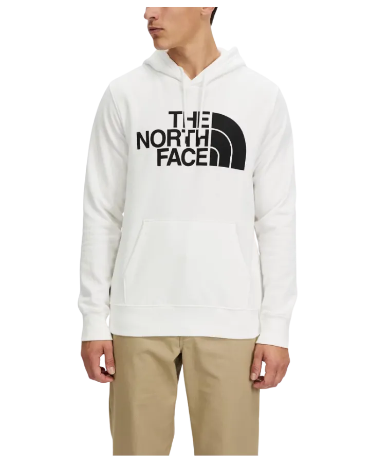 The North Face Men's Half Dome Pullover Hoodie - TNF White / TNF Black