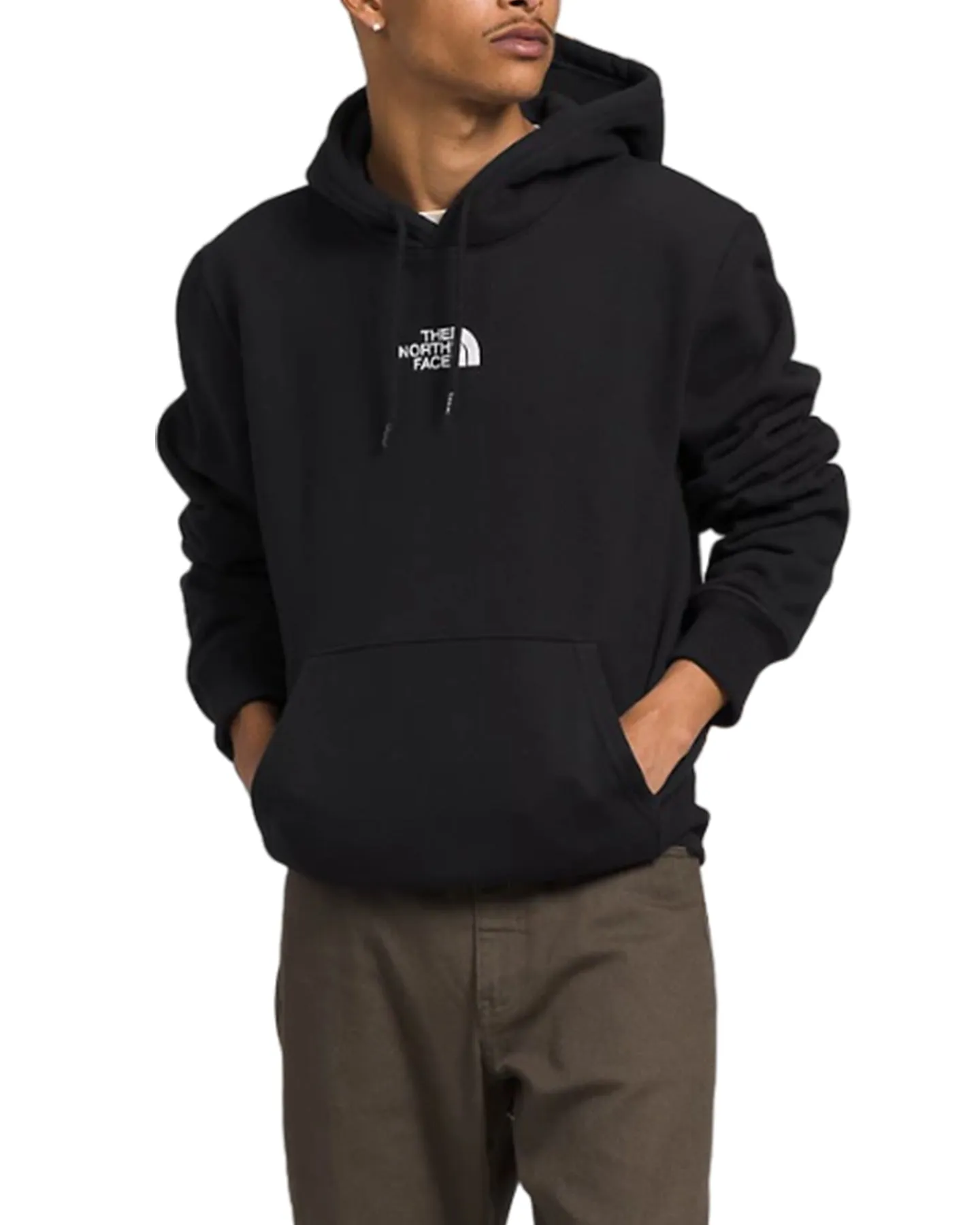 The North Face Men's Heavyweight Pullover Hoodie - Tnf Black / Tnf White | Shop Clothing at Trojan Wake Ski Snow & Snow 