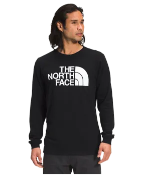 The North Face Men's L / S Half Dome Tee - TNF Black / TNF White