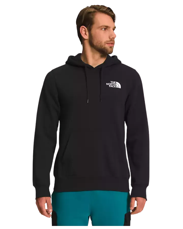 The North Face Men's Printed Box Nse Hoodie - TNF Black / TNF Black Yo