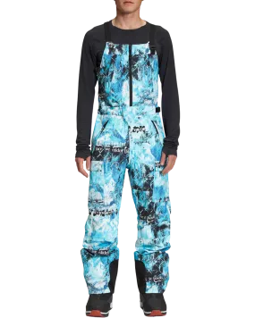 The North Face Men's Printed Dragline Snow Bib | Shop Snow Pants & Suits at Trojan Wake Ski Snow & Snow Skiers Wareh