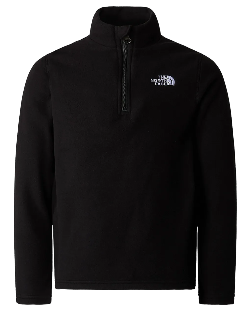 The North Face Teen Glacier 1/4 Zip Pullover - Tnf Black | Shop Clothing at Trojan Wake Ski Snow & Snow Skiers Warehouse