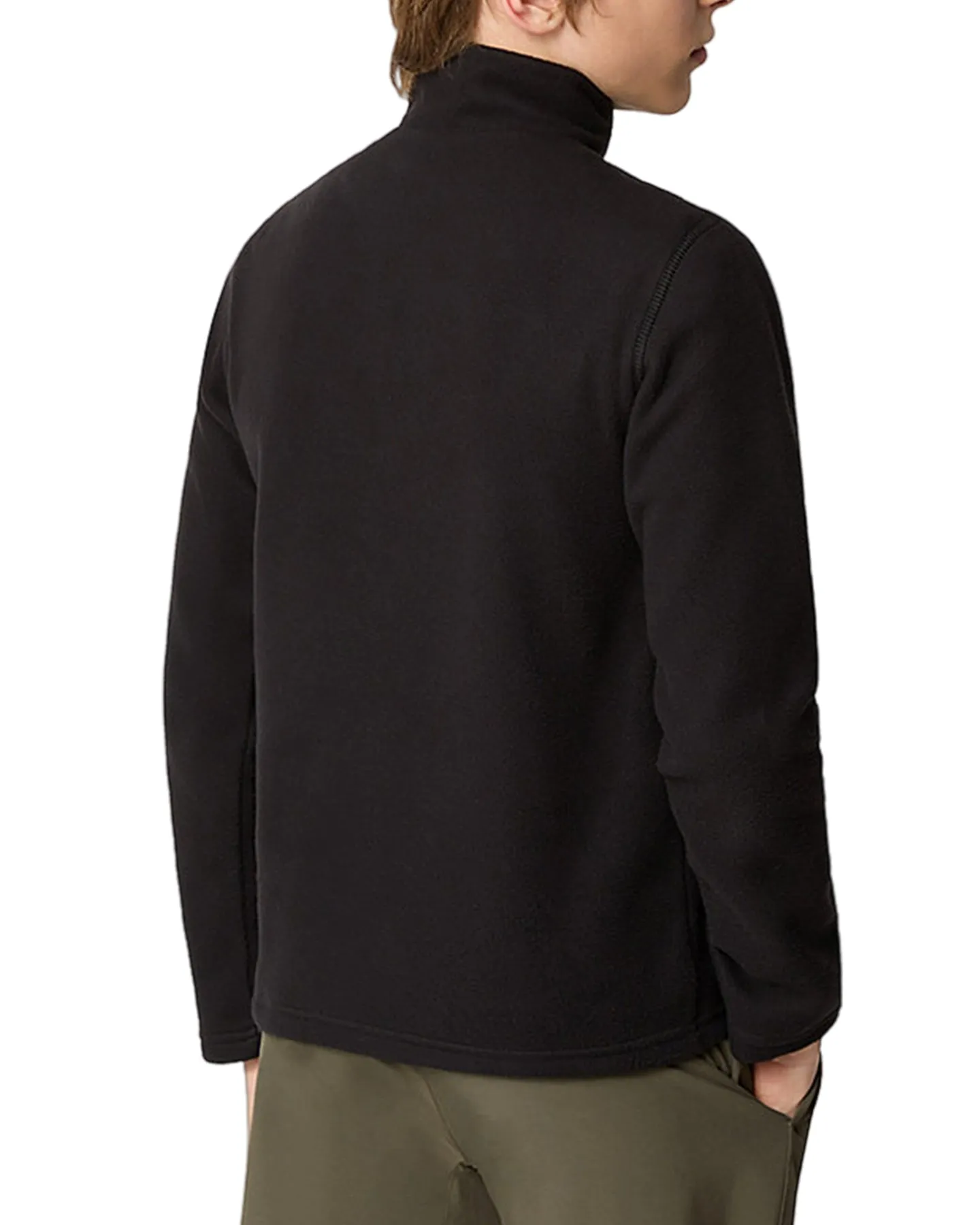 The North Face Teen Glacier 1/4 Zip Pullover - Tnf Black | Shop Clothing at Trojan Wake Ski Snow & Snow Skiers Warehouse