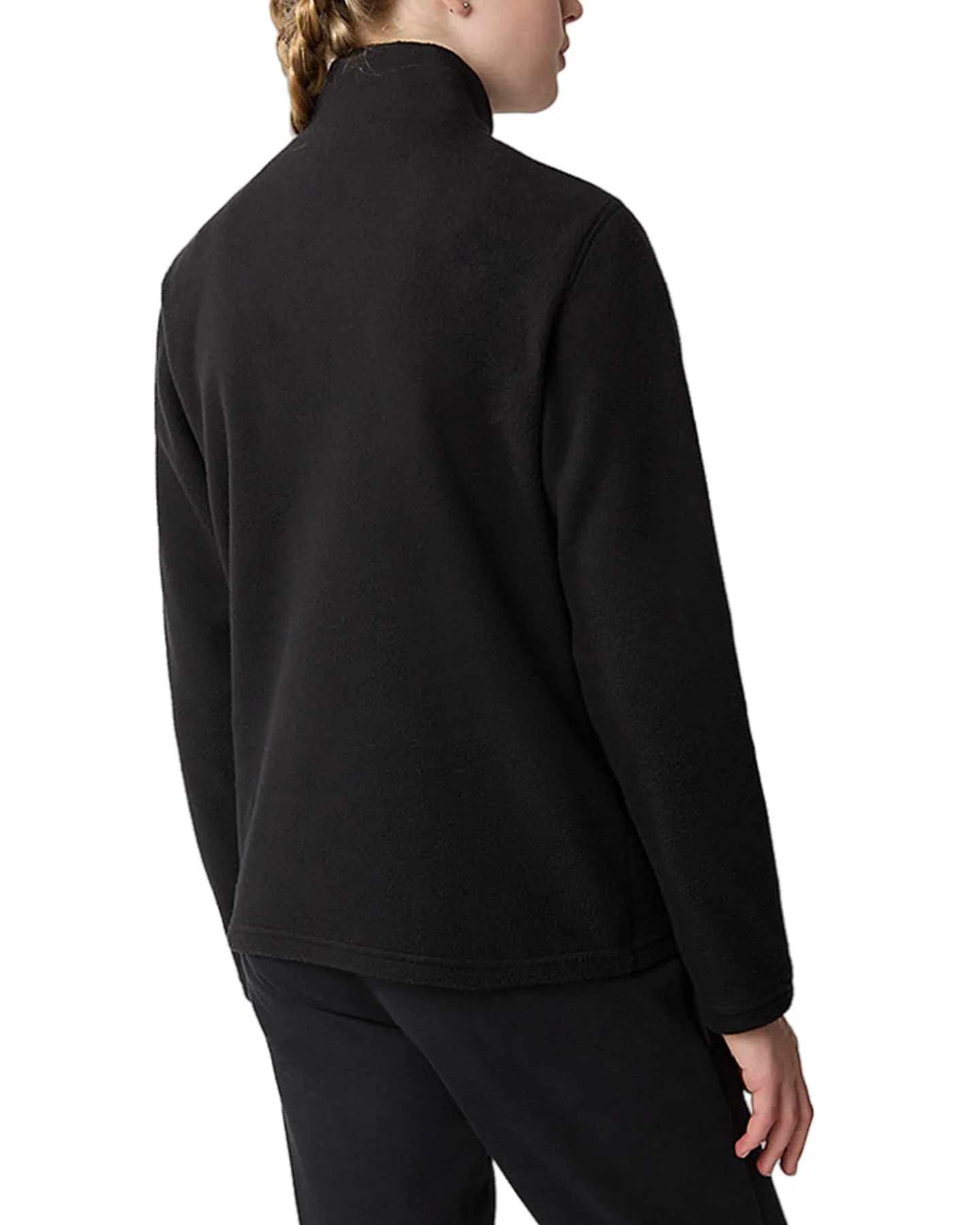 The North Face Teen Glacier 1/4 Zip Pullover - Tnf Black | Shop Clothing at Trojan Wake Ski Snow & Snow Skiers Warehouse