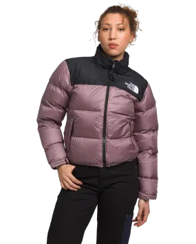 The North Face Women's 1996 Retro Nuptse Jacket - Fawn Grey / TNF Blac