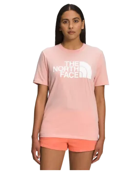 The North Face Women's S / S Half Dome Cotton Tee - Evening Sand Pink 