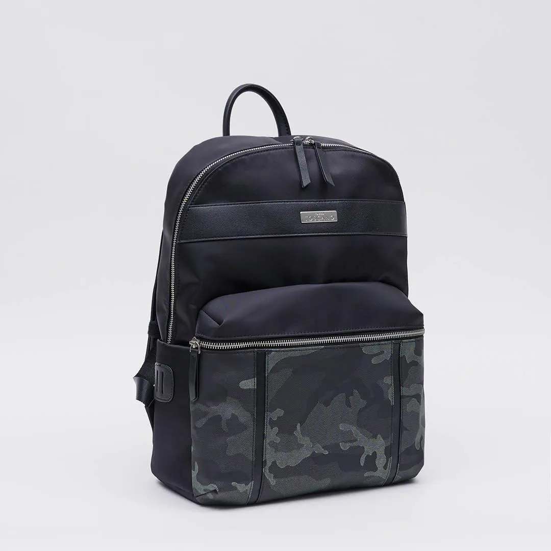 Timothy Casual Backpack With Front Zipper Pocket - TGBP1133NN3NI2