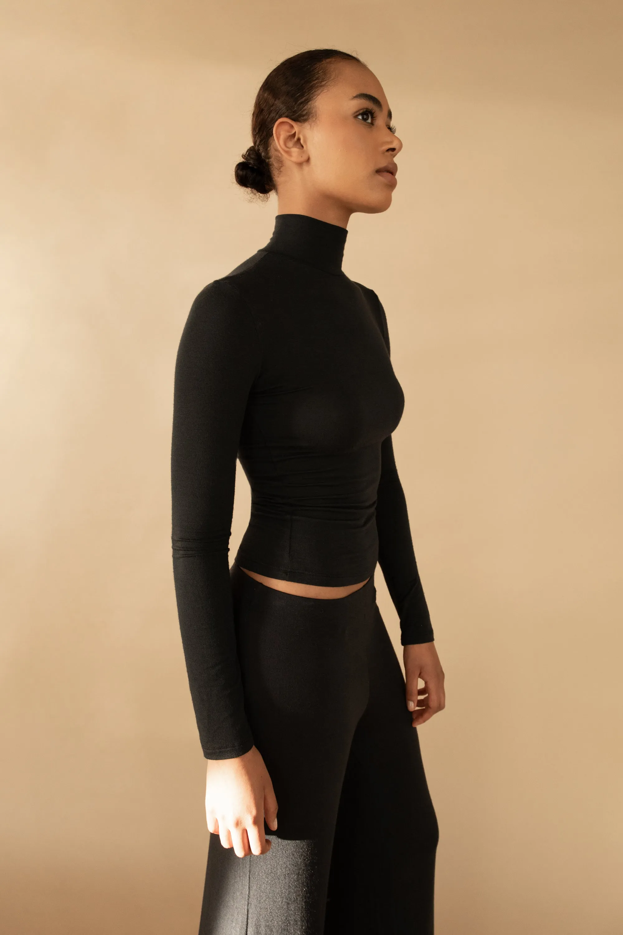 TURTLENECK LONG SLEEVE TOP