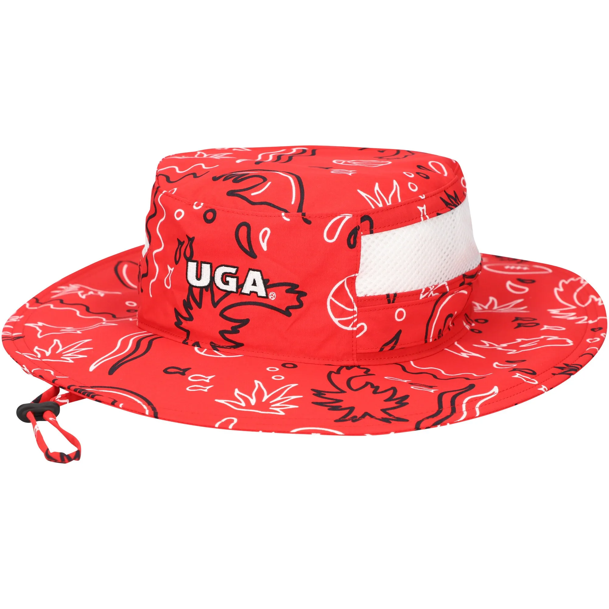 Unisex Columbia Red Georgia Bulldogs Bora Bora Printed Booney Hat