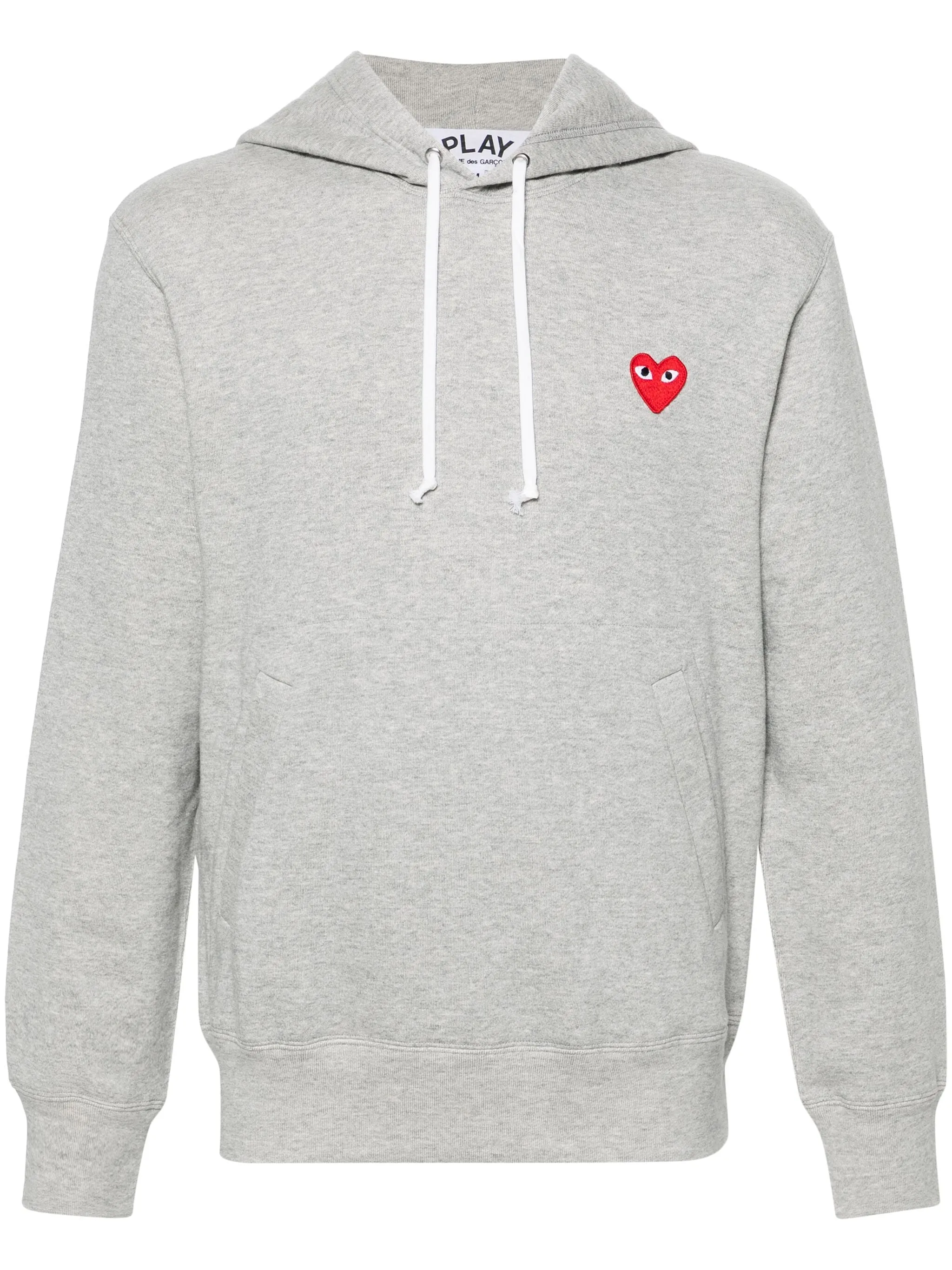 Unisex Hoodie Red Heart - Grey