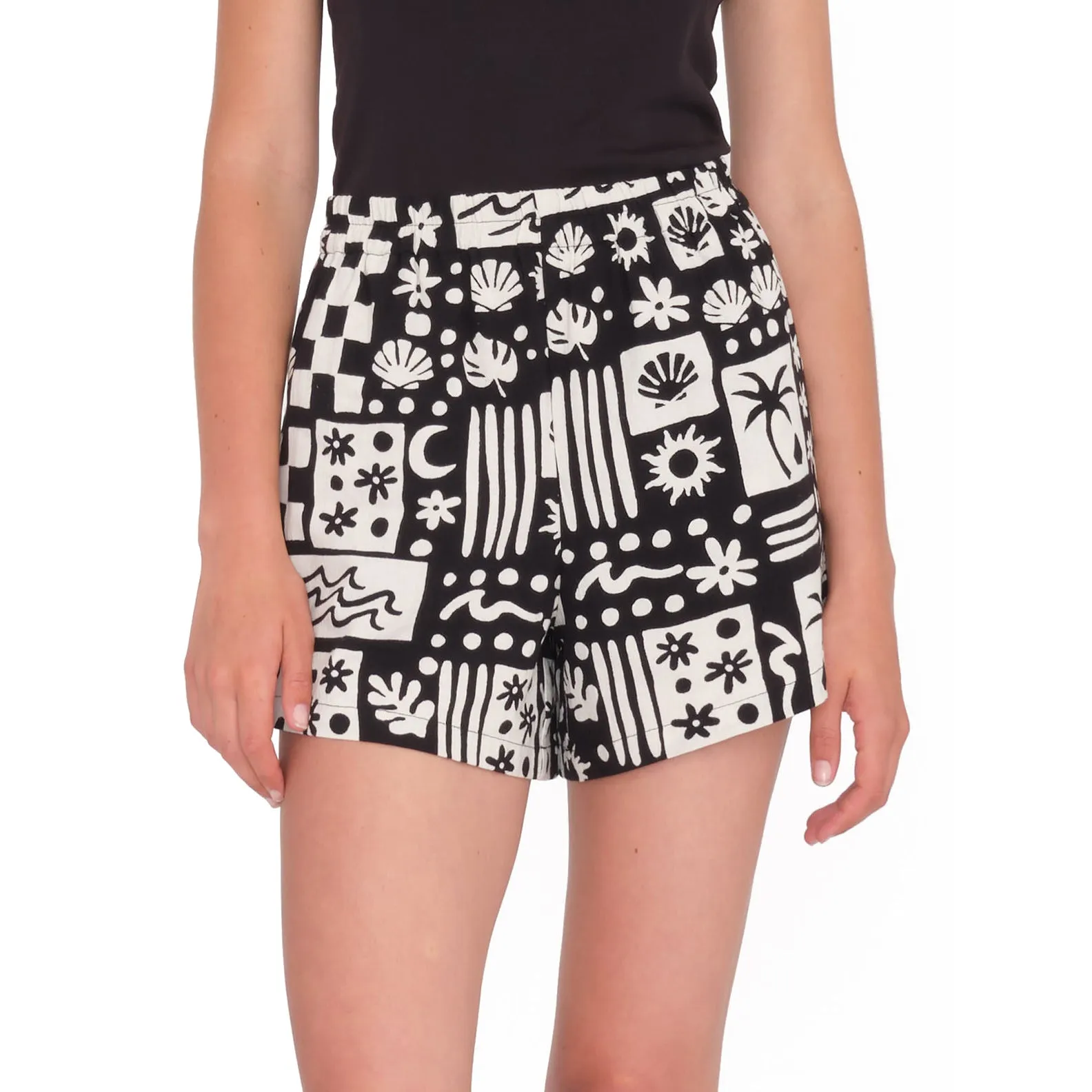 W SUNNY WILD SHORT BLACK