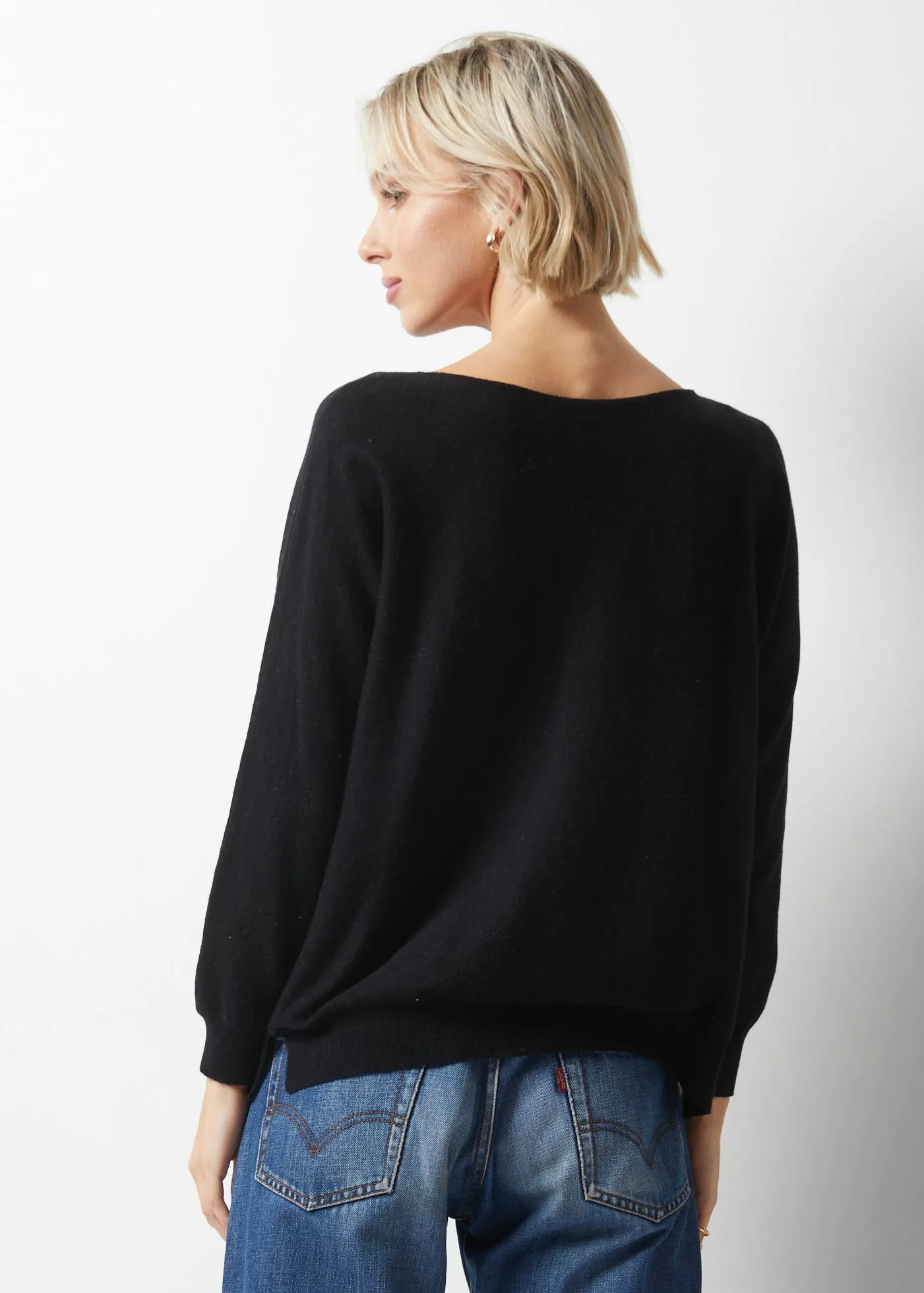 Zaket & Plover Starry Night Sweater - Black